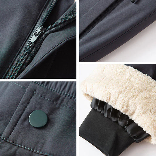 【M-4XL】👖Férfi téli szigetelt nadrág grafén térdvédőkkel