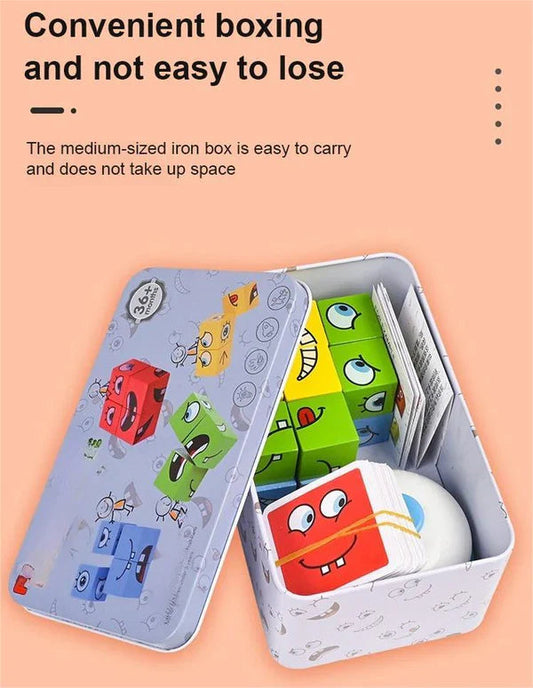 💖50% kedvezmény 🎁5D Kirakós Arc Változtató Családi Játék