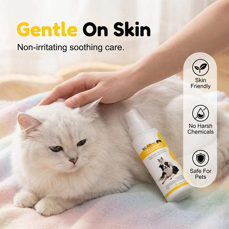 Kártevőriasztó spray háziállatoknak gyengéd formulával