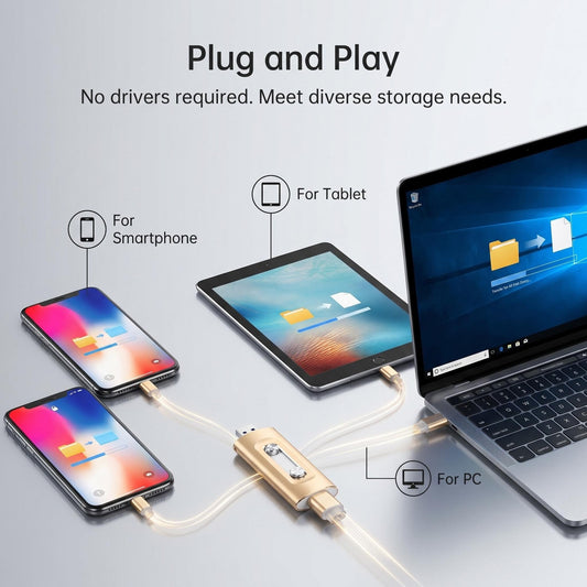 3 az 1-ben univerzális USB-meghajtó
