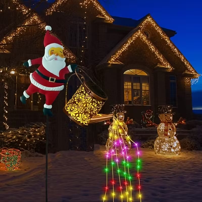 🎅Karácsonyi napelemes vízforraló fények
