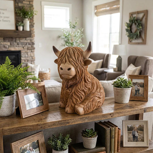 💥🐮 A hangulatos Highland Glow: Highland Cattle lámpa