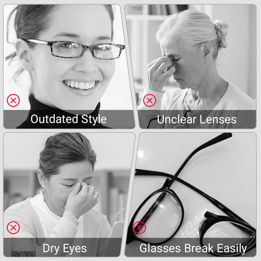 👓Macskaszem alakú, kék fényt blokkoló olvasószemüveg