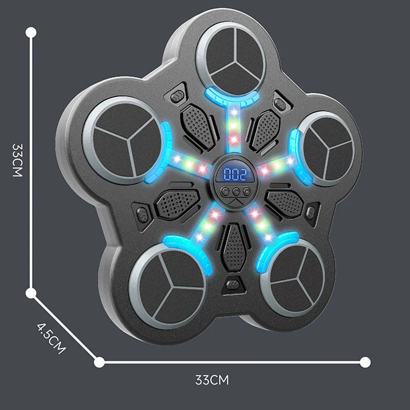 Szuper szórakoztató bokszedző kapu Bluetooth zenével