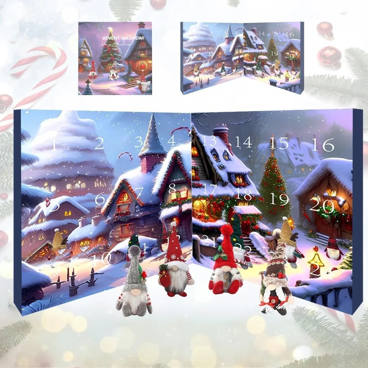 🎅 Adventi naptár 2025-re karácsonyi manókkal