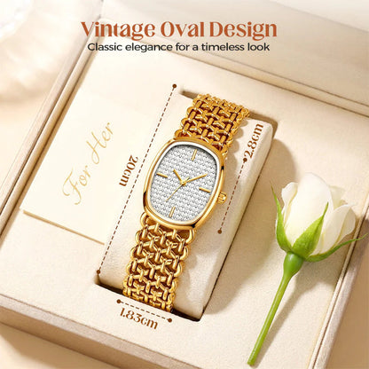 ✨⌚Elegáns kötött kvarcóra nőknek