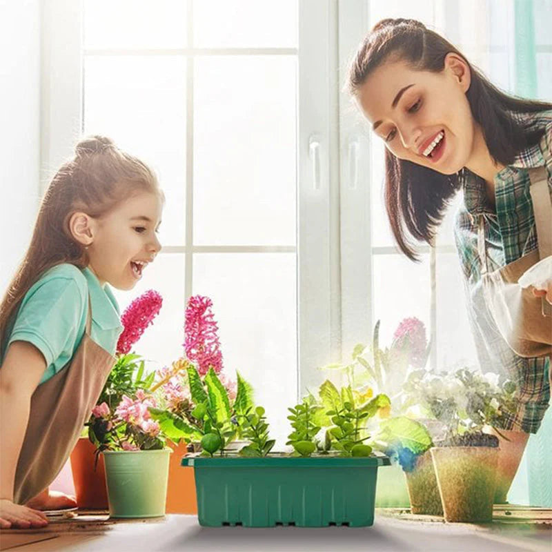 🌱 Palántatálca beépített termesztőlámpával