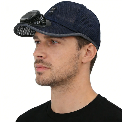🔥FORRÓ AKCIÓ 49% KEDVEZMÉNY🧢2026 Pro kültéri hűtősapka: Kettős teljesítményű ventilátorsapka