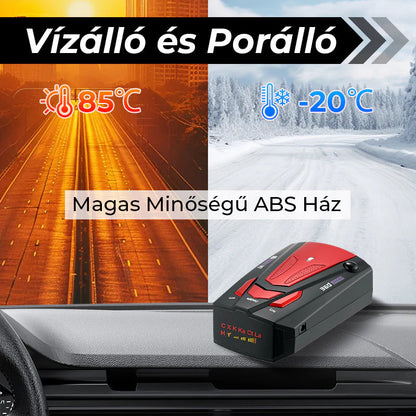 Intelligens autó sebességmérő radardetektor