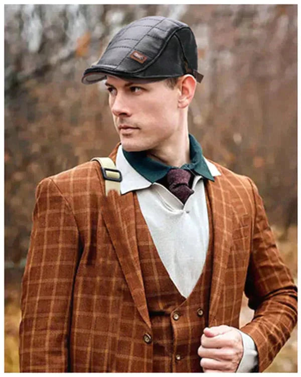 🎩Új divat bőr barett