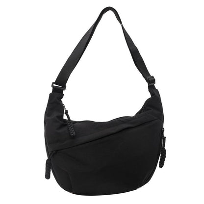 Designer közvetlen értékesítés👜Női divatos egyszínű nejlon keresztpántos táska