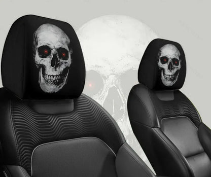😆 Vicces autós fejtámla huzatok rajzfilm motívummal - 2D, univerzális 2D méret 🚗