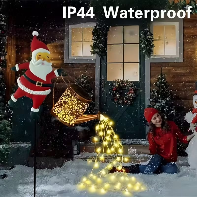 🎅Karácsonyi napelemes vízforraló fények