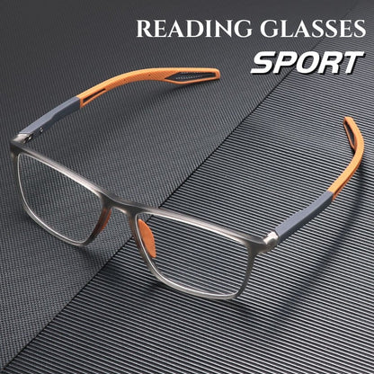 🔥Férfi ultrakönnyű sportszemüveg kékre színét nem csökkentő presbyopia korrekcióhoz 30 vélemény