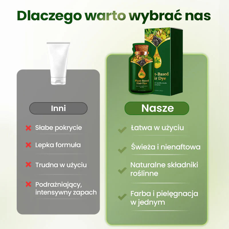 Gyengéd, növényi alapú hajfesték – gyorsan ható
