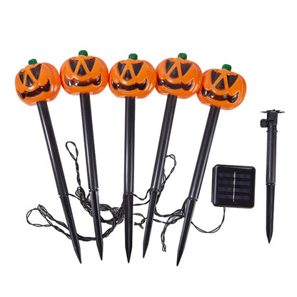 👻🎁6 db-os LED napelemes halloweeni talajfények