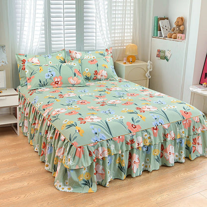 ⏳Korlátozott ideig 50% kedvezmény⏰3 darabos rakott hálószoknya szett🛏️