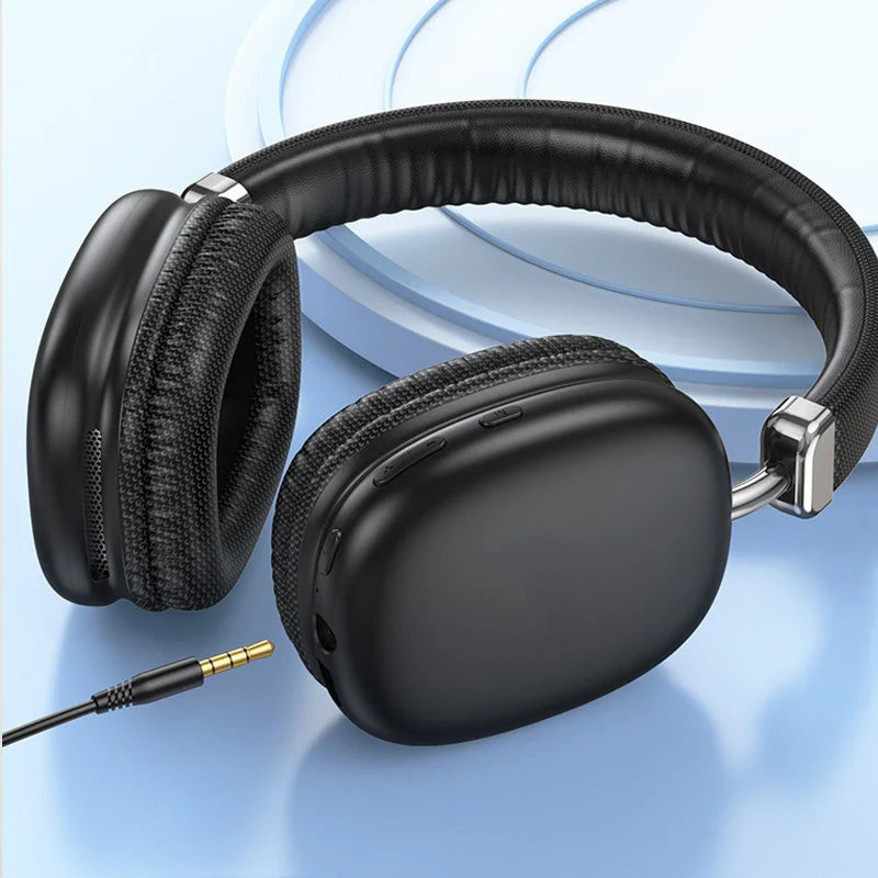 🎧 Vezeték nélküli Bluetooth fejhallgató - mély basszus, 20 óra lejátszási idő és kényelmes viselet 🔋