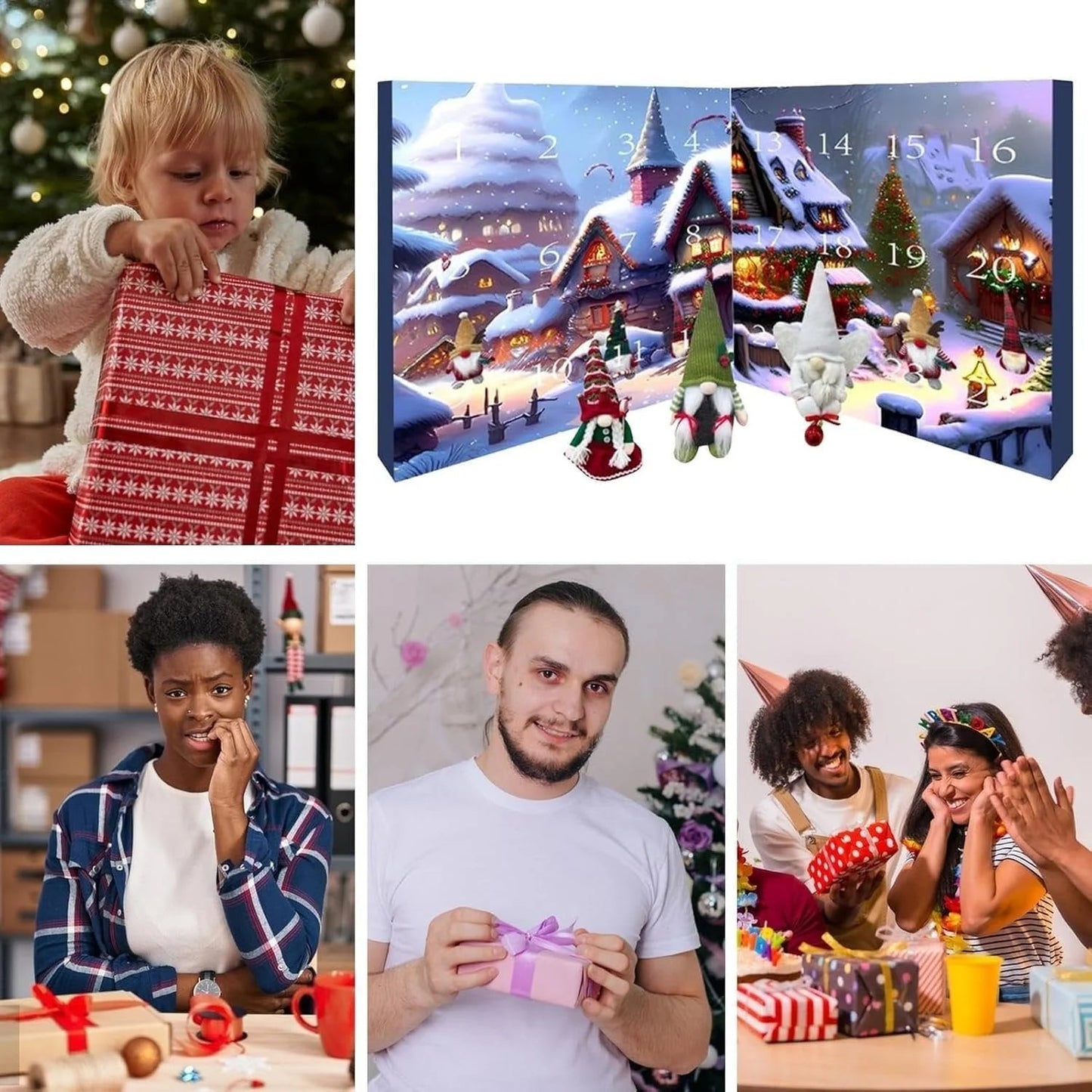 🎅 Adventi naptár 2025-re karácsonyi manókkal
