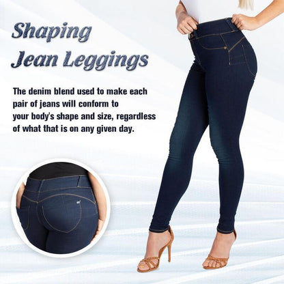 Női Slim Fit Stretch Farmer Ceruzanadrág