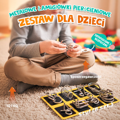 🧠Fém Kör Kibogozó Játék