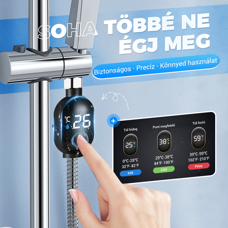 🔥Közvetlen gyári értékesítés🔥Zuhanyzó hőmérő