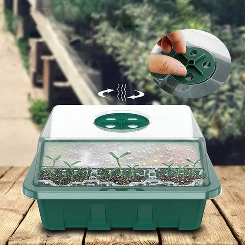 🌱 Palántatálca beépített termesztőlámpával