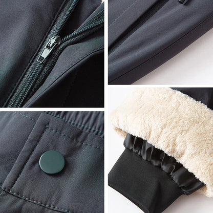 【M-4XL】👖Férfi téli szigetelt nadrág grafén térdvédőkkel