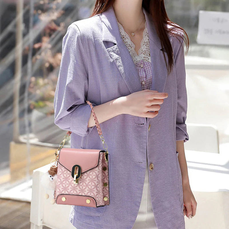📢Utolsó napi akció 60% kedvezménnyel!!⏰Divatos női crossbody táska elegáns bőrből