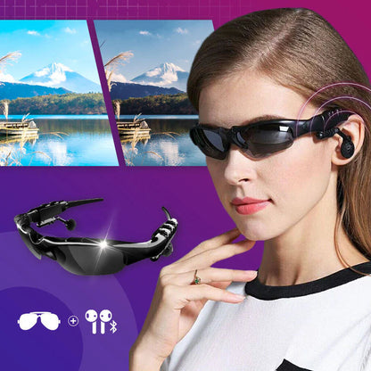 Vezeték nélküli Bluetooth polarizált sportszemüveg