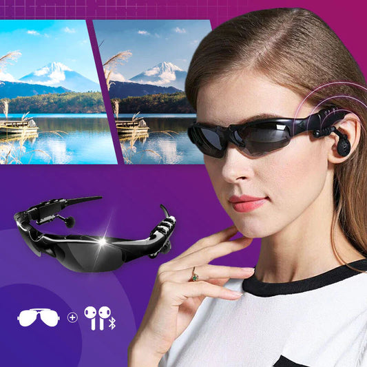 Vezeték nélküli Bluetooth polarizált sportszemüveg