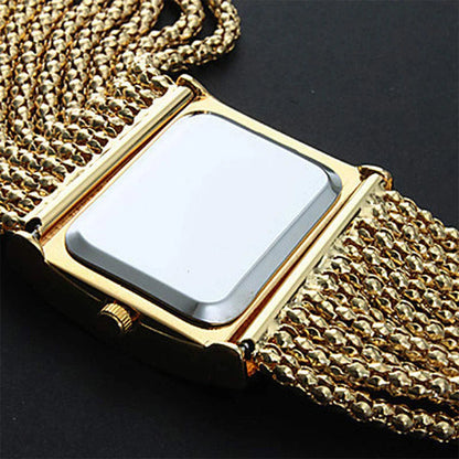 ⌚ MOST 60% KEDVEZMÉNY! ✨ Kvarcóra strasszokkal és bojtokkal - elegáns és csillogó, tökéletes ajándék ünnepekre 💎🎁