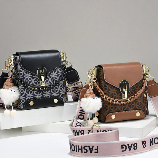 📢Utolsó napi akció 60% kedvezménnyel!!⏰Divatos női crossbody táska elegáns bőrből