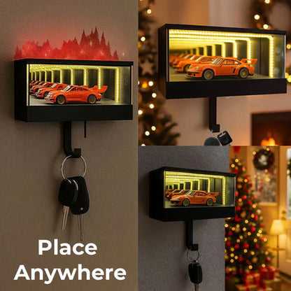🚗Végtelen Tükör LED Autós Kulcstartó🎄Mutasd meg kedvenc autóidat