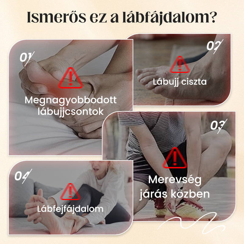 Uniszex láthatatlan korrekciós ötujjú zokni