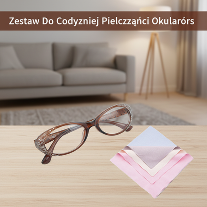 👓Macskaszem alakú, kék fényt blokkoló olvasószemüveg
