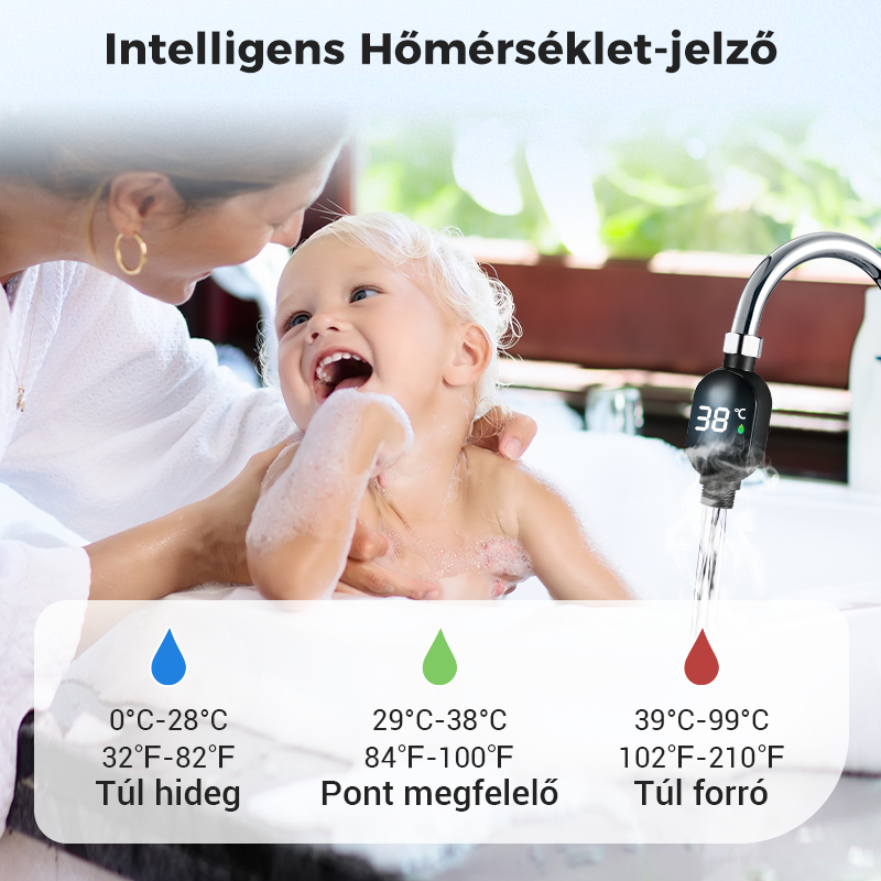 🔥Közvetlen gyári értékesítés🔥Zuhanyzó hőmérő