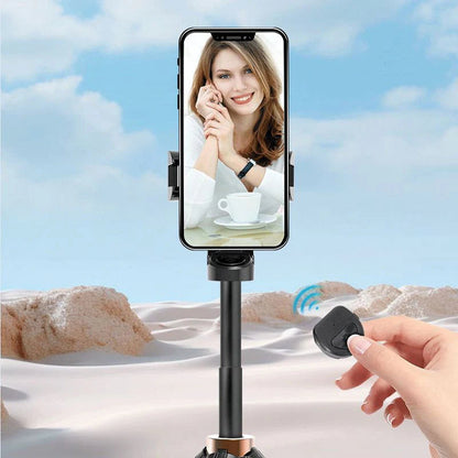 ?⏳Bâton de selfie Bluetooth pliable de poche avec trépied intégré?