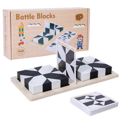🎁🎅🧩 FEKETE ÉS FEHÉR MONTESSORI REJTVÉNYEK | | 3-8 év | Térbeli logika fejlesztése