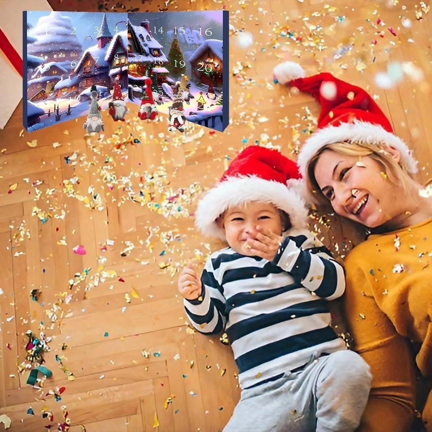 🎅 Adventi naptár 2025-re karácsonyi manókkal