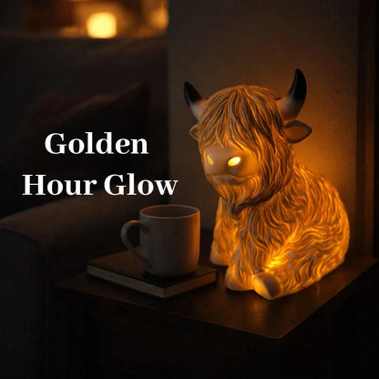 💥🐮 A hangulatos Highland Glow: Highland Cattle lámpa