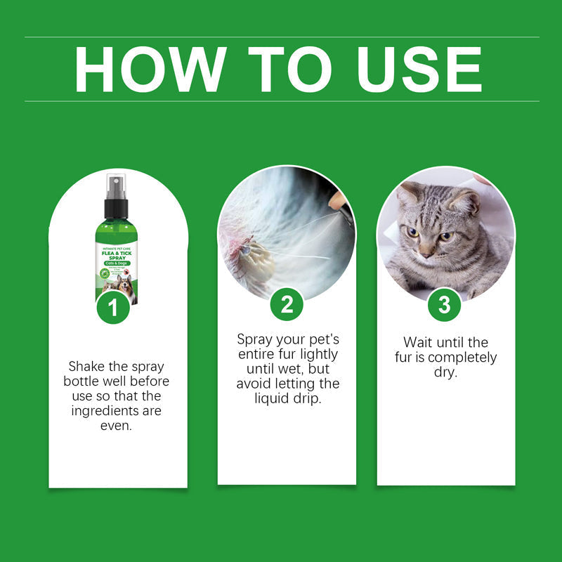🍃Természetes bolha- és kullancsirtó spray kutyáknak és macskáknak🐾 Tartsa kedvencét kártevőmentesen
