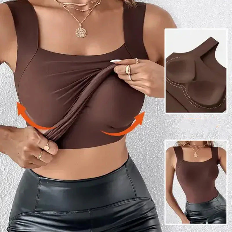 🌟 2025 legnépszerűbb terméke 💖 (M-3XL) Alakformáló felső beépített melltartóval 💃