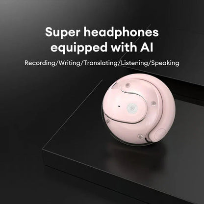 OWS Bluetooth 5.4 vezeték nélküli fejhallgató mesterséges intelligenciával támogatott fordítással (iOS és Android rendszerekhez)