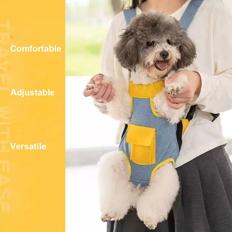 （🐶Aranyos kisállatok választéka❤️）Macskahordozó táska elöl