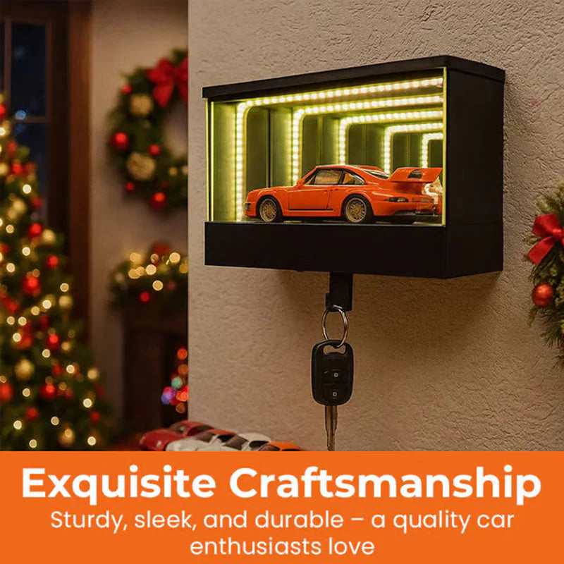 🚗Végtelen Tükör LED Autós Kulcstartó🎄Mutasd meg kedvenc autóidat