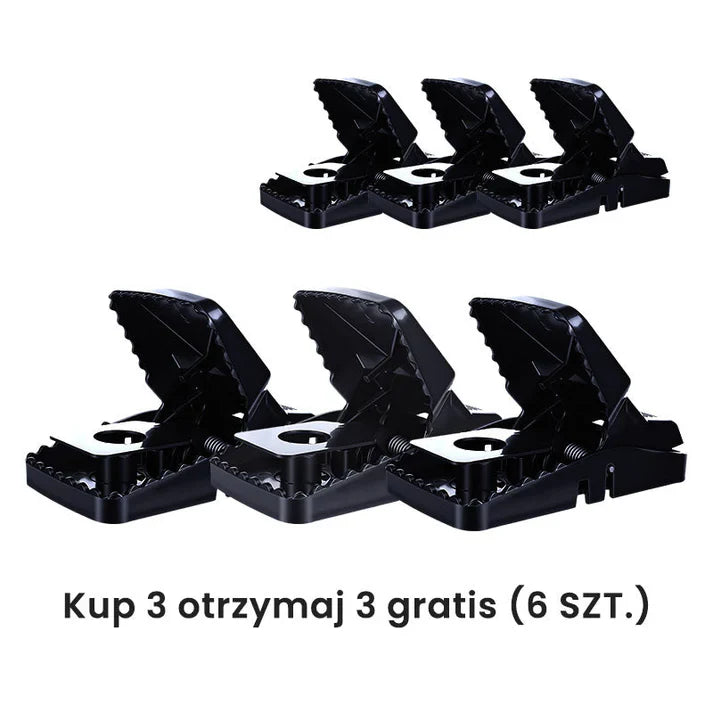 Újrafelhasználható patkánycsapda nagyon érzékeny kioldó mechanizmussal