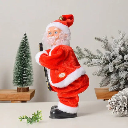 🎅Elektromos zenélő Mikulás játék