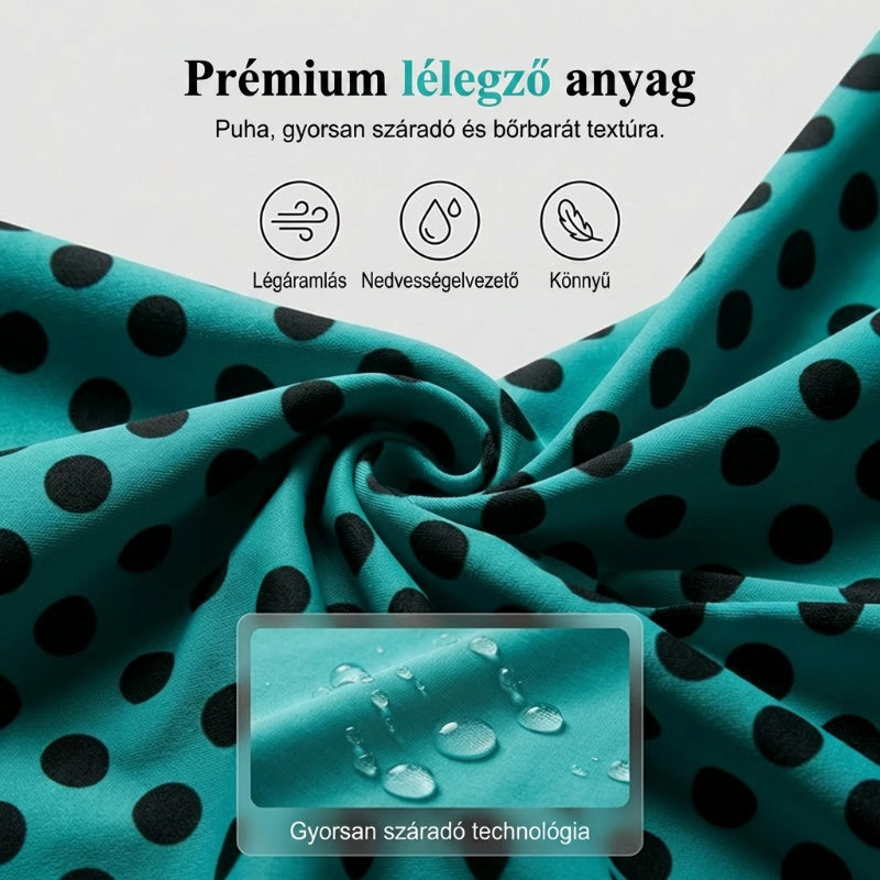 🏖️[S–3XL]👙 Női kétrészes fürdőruha pöttyökkel