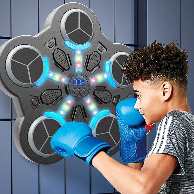 Szuper szórakoztató bokszedző kapu Bluetooth zenével